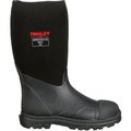 Tingley Tingley® Badger Neoprene Boots, Steel Toe, Upper Rubber Sole, Steel Shank, 15"H, Blk, Size 4 87251.04